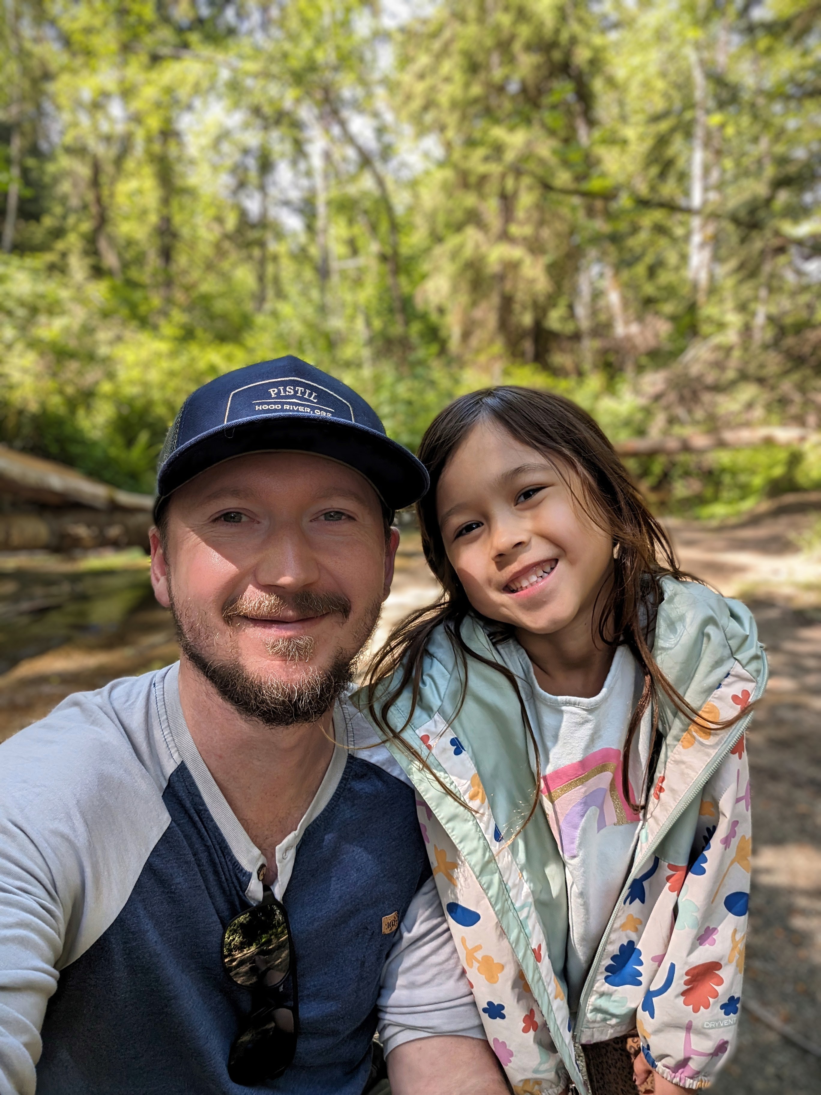 Bartek and his daughter