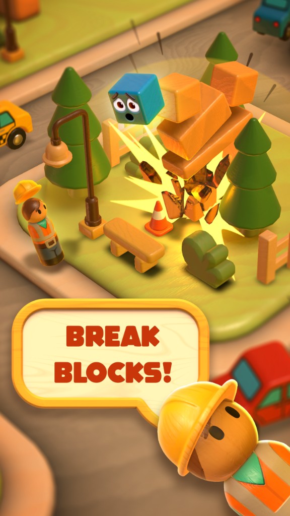 Topple Town gameplay