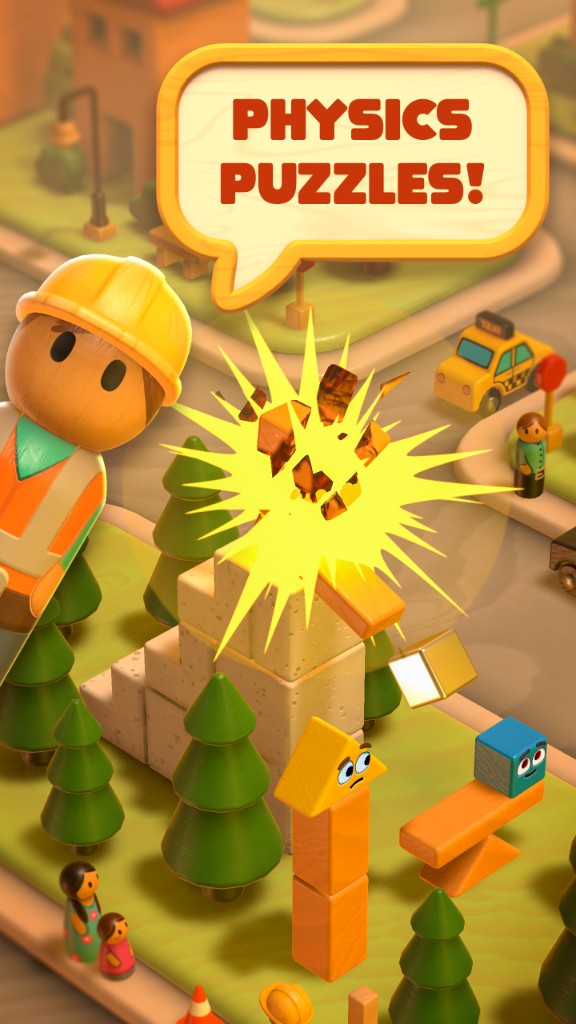 Topple Town gameplay