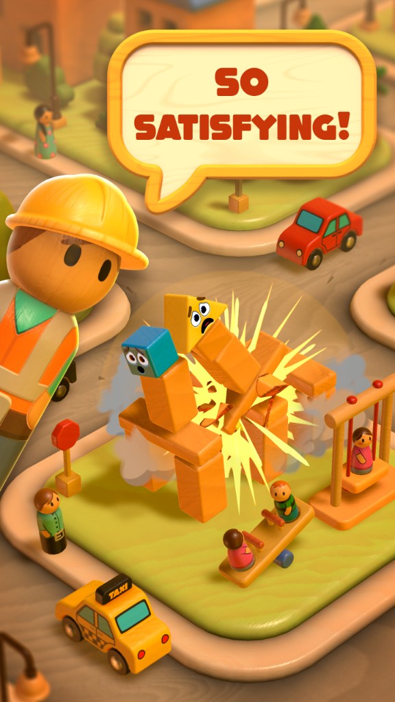 Topple Town gameplay