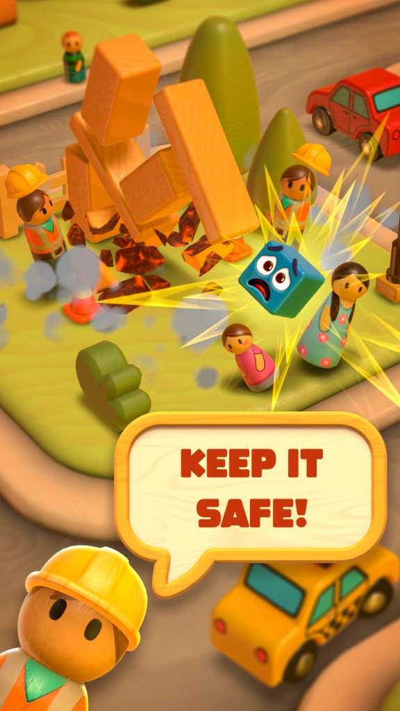 Topple Town gameplay