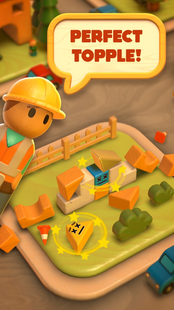 Topple Town gameplay